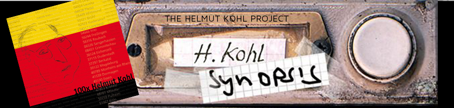 100 x HELMUT KOHL : WIR WOLLTEN DEUTSCHLAND'S EINHEIT by Burkhard Philipp von Harder