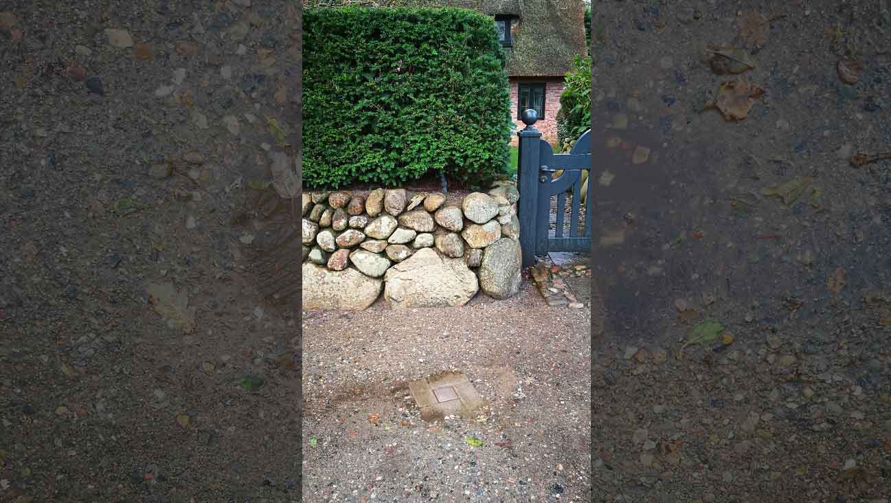 Anita Ree Stolperstein, Verlegung nach Kampen, Sylt